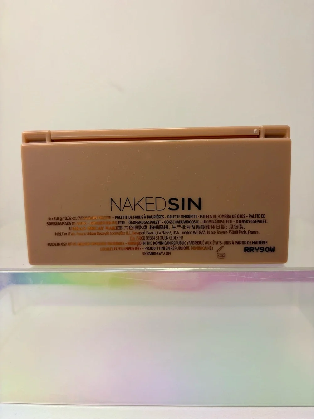 Urban Decay Naked Sin Eyeshadow Palette